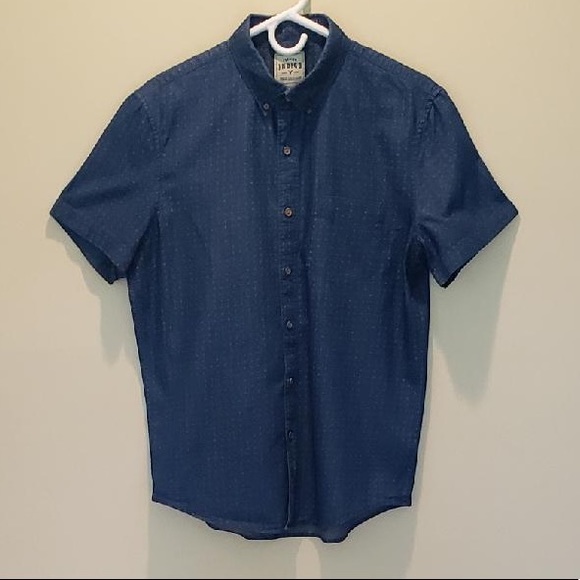 American Eagle Premium Indigo Men’s Short Sleeve Shirt - Picture 2 of 10